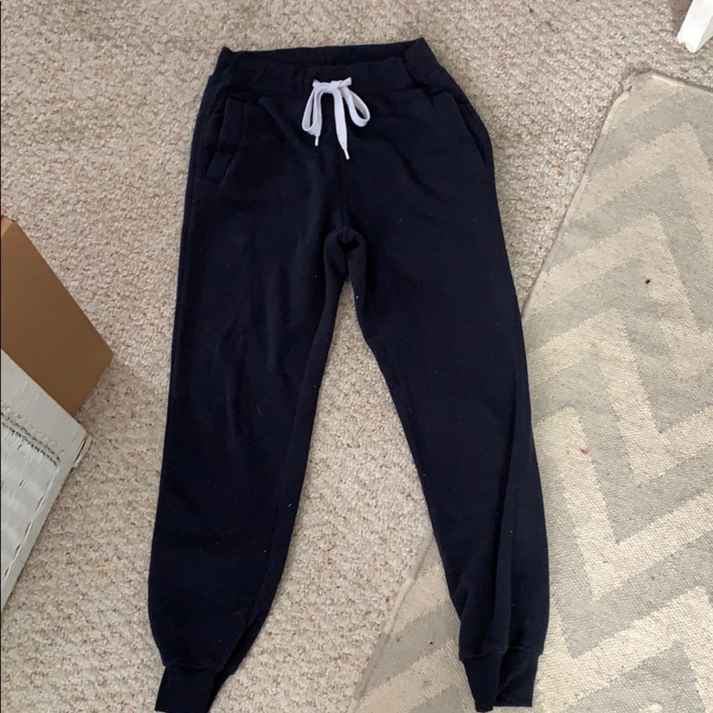 navy blue joggers